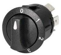 INTERRUTTORE A ROTAZIONE A 4 POSIZIONI 12/24V 20A CABLAGGIO ON OFF LAMPA