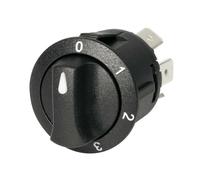 INTERRUTTORE A ROTAZIONE A 4 POSIZIONI 12/24V 20A CABLAGGIO ON OFF LAMPA