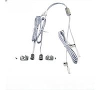 Interruttore a sensore per porta dell'armadio, CC 12 V-24 V, per controllo della luce LED, sensore touch automatico on/off, per armadio da cucina o montaggio nascosto, argento (C)