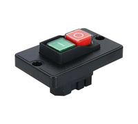 Interruttore a solenoide impermeabile DZ04 DZ05 DZ-6 con pulsante elettromagnetico AC 250V 6A for macchina, sega, taglierina, trapano(AL121808F-ZSRG)