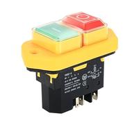 Interruttore a solenoide impermeabile DZ04 DZ05 DZ-6 con pulsante elettromagnetico impermeabile AC 250V 6A for macchina, sega, taglierina, trapano.(70A)