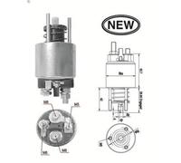 Interruttore a solenoide, motorino di avviamento MAGNETI MARELLI per 3 2.4 1985-
