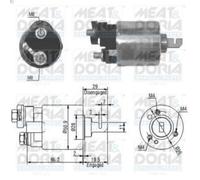 Interruttore a solenoide, motorino di avviamento per CR-V II (RD_) 2 2001-2007
