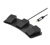Interruttore a tre piedi USB Pedale di gioco per PC a tre pulsanti per