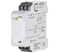 Interruttore a valore di soglia 24, 24 V/AC, V/DC (max) 1 scambio Metz Connect