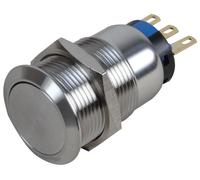 INTERRUTTORE, A/VANDAL, 19MM, LATCH, FLAT, B/S RJS102-19A-F-BS-67J (RJS ELECT...