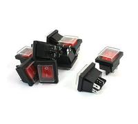 Interruttore AC 125V/20A 250V/16A DPST ON/OFF 4 Pin Impermeabile Rocer Boat Switch Rosso