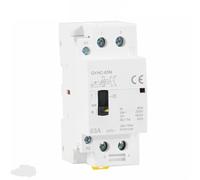Interruttore AC modulare domestico GYHC 2P 40A 63A 2NO o 2NC, controllo manuale, 1 pezzo(2P 63A 2N0 220V)