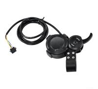 Interruttore acceleratore LCD scooter elettrico per DAMAO & MA01, acceleratore 36 V-60 V 25 A con display digitale, pezzo di ricambio nero ABS manubrio unità 12 x 10 cm