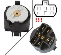 INTERRUTTORE ACCENSIONE - 7 PIN AMPIO PER FIAT BRAVA BRAVO 99-01 DOBLO 00-09 MAR