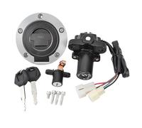 Interruttore Accensione Adatto per XVS1300BG V-Star Deluxe 2013-2017 Tappo carburante Interruttore di accensione Serratura del sedile con kit chiave Blocchetto accensione moto