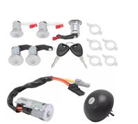 Interruttore Accensione Auto PER Vauxhall PER Movano 1998-2010 | Set 7701471591/7701471592 Per Accensione, Avviamento, Bloccasterzo. Interruttore accensione