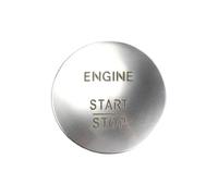 Interruttore Accensione Avviamento Pulsante di avviamento e arresto senza chiave Interruttore di accensione motore 2215450714 Adatto per Mercedes-Benz W164 W205 W221 W176 W166(Silver (1PC))
