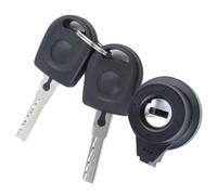 Interruttore Accensione Blocco Cilindro Del Bloccasterzo Interruttore Di Accensione W/Chiave Compatibile Con Skoda Per Superb 2002-2008 OE 8E0905855A 107905855CF 6L0905855D