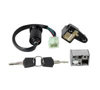 Interruttore Accensione Compatibile Con XL250S 1987-1991 Moto Kit Tappo Serbatoio Chiave Blocchetto Di Accensione Accessori Per Modifiche Pezzi Ricambio