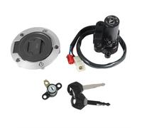 Interruttore Accensione Compatibile Con Yamaha Per FZ10 2017 Per VSTAR Per XVS1300A Per XVS1300 2007-2015 Set Di Blocco Coperchio Tappo Serbatoio Per Gas Moto