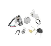 Interruttore Accensione Completo Motocicletta Interruttore Accensione A 5 Fili Con Chiavi Kit Per GY6 49cc 50cc Ciclomotore Scooter MTVTFECEWG