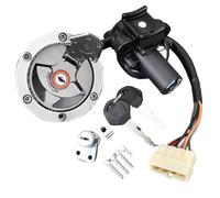Interruttore accensione della Compatible Avec EX250 Pour EX300 Pour BX250 Ninja 250SL Pour ER250 300 Pour Z250 Pour BR250 Pour Z250SL Kit Verrouillage Selle Bouchon Réservoir Contacteur D'allumage
