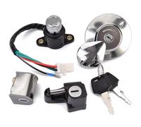 Interruttore Accensione Motociclo Set Per CMX250 Per Rebel 1985-2014 Per CA125 1995-1999 Interruttore Accensione Tappo Del Carburante Per Serratura Della Sella Chiave