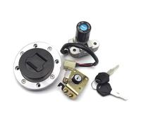 Interruttore Accensione Motociclo Set Per Suzuki GS500 GS 500 1989-2000 Interruttore Accensione Per Motocicletta Coperchio Tappo Serbatoio Carburante Per Serratura Della Sella Set Chiavi