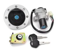 Interruttore Accensione Motociclo Set Per Suzuki GS500 Per GSF250 Per Bandit 250 Per GSF400 Per Impulse Tappo Serbatoio Interruttore Accensione Per Serratura Sedile Con Kit Chiave