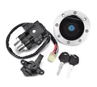 Interruttore Accensione Motociclo Set Per Suzuki Per GSF-600 Per GSF-1200 Per Bandit 1995-2005 Tappo Serbatoio Carburante Interruttore Accensione Per Serratura Sella Con Kit Chiave