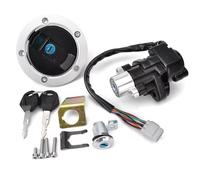 Interruttore Accensione Motociclo Set Per Suzuki Per GSF650 Per Bandit 650 Per GSF650S Per GSF1200 Per GSF1250 Interruttore Accensione Coperchio Tappo Serbatoio Carburante Set Chiavi