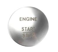 Interruttore Accensione Motore Pulsante Start Stop Per C W204 GLK | Arredamento degli interni auto Per X204 W176 W221 W212 Tutti I Modelli(Argento)