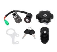Interruttore Accensione Per SUZUKI Per DRZ Per DR-Z 400 Per DRZ400SM Moto Interruttore Di Accensione Tappo Serbatoio Carburante Lucchetto Casco Set Di Chiavi Accensioni moto