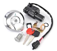 Interruttore Accensione Per XL125V Per Varadero 2001-2006 Interruttore Di Accensione Tappo Carburante Serratura Sedile Con Kit Chiave 35010-KPC-640 35100-KPC-640 17620-KPC-641