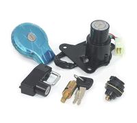 Interruttore Accensione Tappo Serbatoio Carburante Sedile Bloccasterzo Blocco Casco Set Chiavi Per Virago XV125 1990-2011 XV250 1988-2011 Bobina accensione