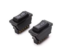 Interruttore Alzacristalli 1 Pezzo DPDT DC 12V 20A Interruttore Alzacristallo Elettrico Universale Per Auto 5 Pin Nero Pulsante Alzavetro Auto