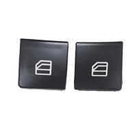 Interruttore Alzacristalli 2pcs Interruttore Della Finestra Copertura di Pulsante Potere Console Tappi Fit Use for Mercedes Benz Classe C W204 S204 W212 A207 C207 S212