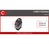 CASCO CWR71024AS Interruttore Alzacristallo per RENAULT TWINGO II (CN0)