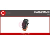 Interruttore alzacristalli al lato passeggero CWR72018AS CASCO per FORD C-MAX II