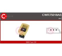 Interruttore alzacristalli al lato passeggero CWR75018AS CASCO per BMW 3 Touring