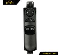 Interruttore Alzacristalli Ant. + Regolazione Specchi per Viano Vito W639 NERO