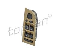 Interruttore alzacristalli anteriore beige 503 408 TOPRAN per BMW 3 Touring 3