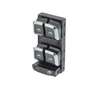 Interruttore alzacristalli anteriore cromo/nero 116 017 TOPRAN per AUDI Q5 A4 B8