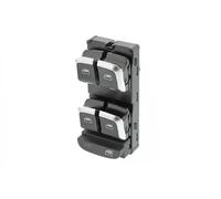 Interruttore alzacristalli anteriore cromo/nero 118 536 TOPRAN per AUDI