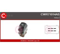 Interruttore alzacristalli anteriore CWR71014AS CASCO per RENAULT MEGANE II