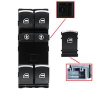 Interruttore Alzacristalli Anteriore Destro VW Touran 5K 5ND DKC01274