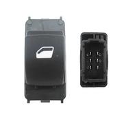 Interruttore alzacristalli anteriore Dx nero 26093 MEAT & DORIA per PEUGEOT