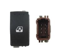 Interruttore alzacristalli anteriore Dx nero 26103 MEAT & DORIA per RENAULT