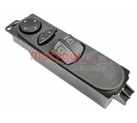 Interruttore alzacristalli anteriore nero 0916407 METZGER per MERCEDES-BENZ