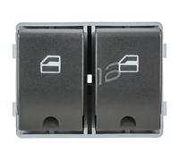 Interruttore alzacristalli anteriore nero 114 738 TOPRAN per VW SEAT