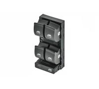 Interruttore alzacristalli anteriore nero 116 021 TOPRAN per AUDI SEAT