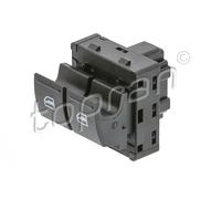 Interruttore alzacristalli anteriore nero 118 907 TOPRAN per VW SKODA SEAT