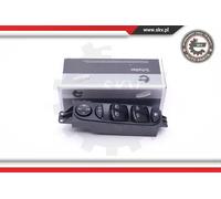 Interruttore alzacristalli anteriore nero 37SKV063 ESEN SKV per MERCEDES-BENZ