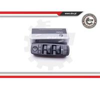 Interruttore alzacristalli anteriore nero 37SKV073 ESEN SKV per MERCEDES-BENZ